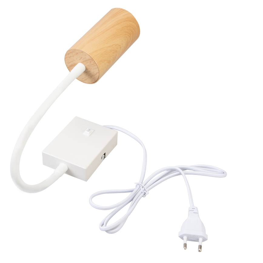 Brilagi - Flexibel vägglampa SELE 1xGU10/30W/230V vit/ekdekor