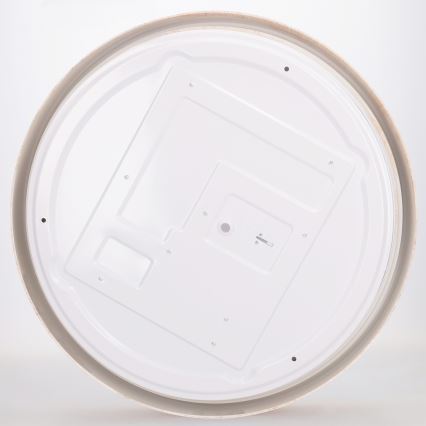 Brilagi - Dimmbar LED-taklampa FLOCO LED/48W/230V 3000-6500K Ø 40 cm trädekor/svart + fjärrkontroll