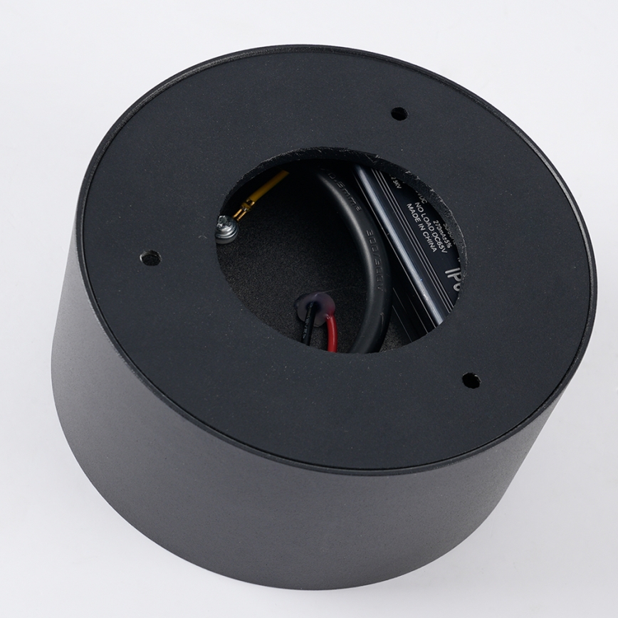 Brilagi - LED badrumsplafond FORIS LED/20W/230V Ø 15 cm svart IP44