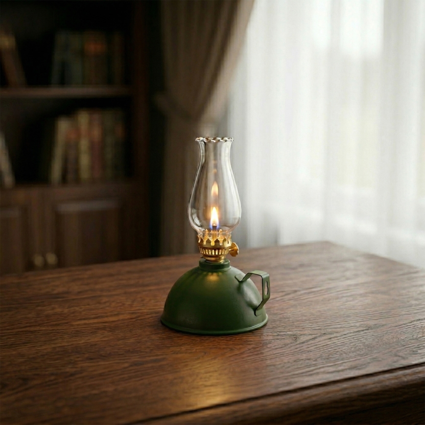 Brilagi - Fotogenlampa MERLIN grön