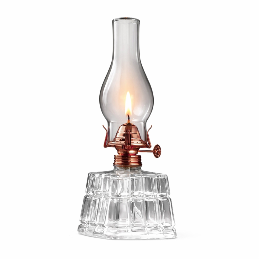 BRILAGI - Fotogenlampa MERLIN klar/bronsfärgad/patina