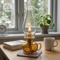 Brilagi - Fotogenlampa MERLIN orange