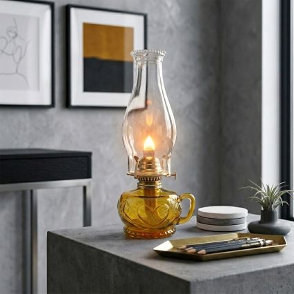 Brilagi - Fotogenlampa MERLIN orange