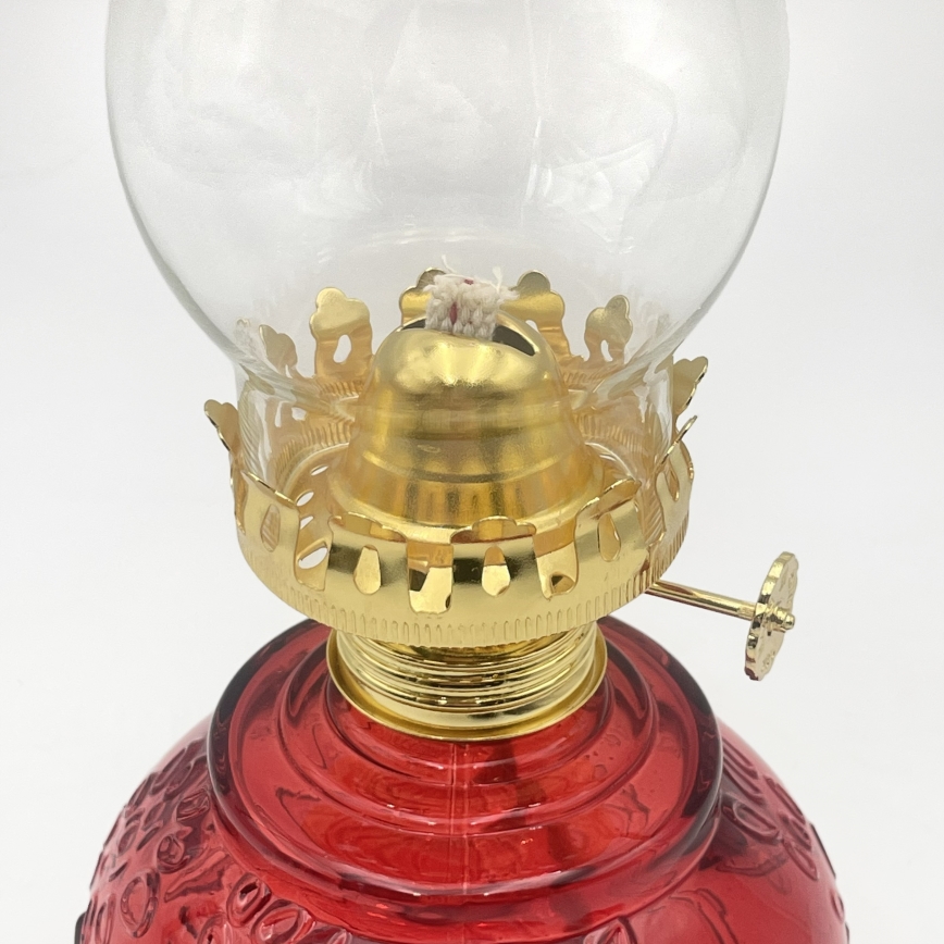 BRILAGI - Fotogenlampa MERLIN röd