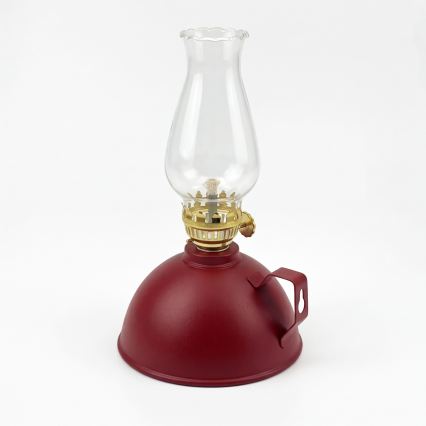 BRILAGI - Fotogenlampa MERLIN, röd
