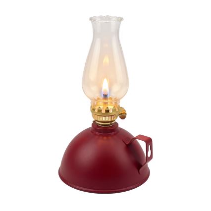 BRILAGI - Fotogenlampa MERLIN, röd