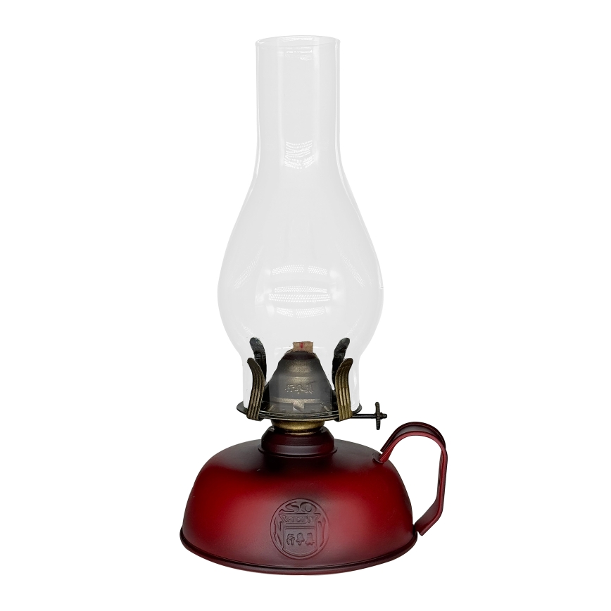 BRILAGI - Fotogenlampa MERLIN röd