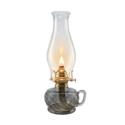 Brilagi - Fotogenlampa MERLIN rökfärgad/grå