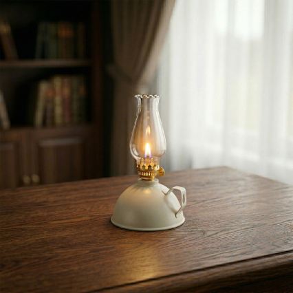 BRILAGI - Fotogenlampa MERLIN vit