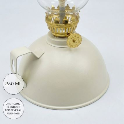 BRILAGI - Fotogenlampa MERLIN vit