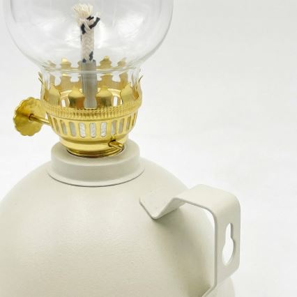 BRILAGI - Fotogenlampa MERLIN vit