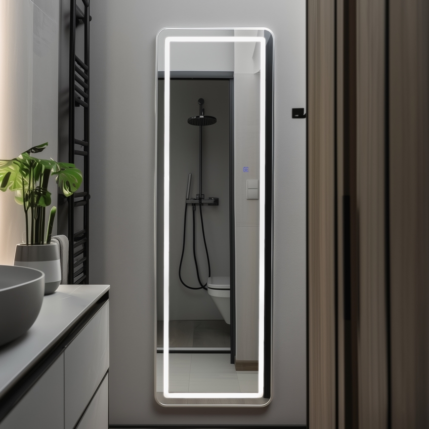 Brilagi - Fristående spegel BELLEZA LED/42W/230V 160x50 cm IP44 CRI 90 dimbar + CCT