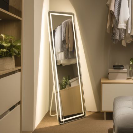 Brilagi - Fristående spegel BELLEZA LED/42W/230V 160x50 cm IP44 CRI 90 dimbar + CCT