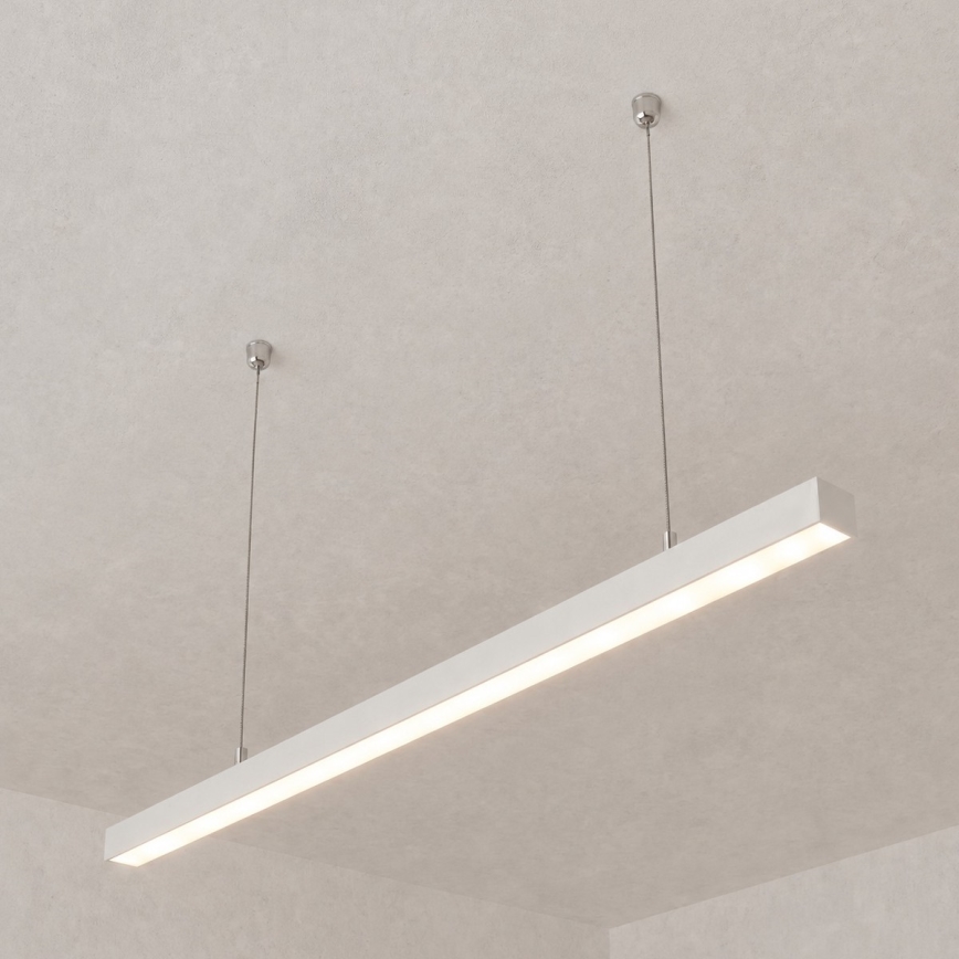Brilagi - LED-pendellampa FULLDAY 30/40/50W/230V 2700/4000/6000K 150 cm vit