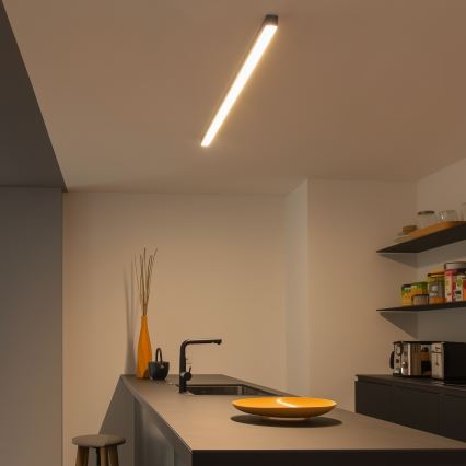 Brilagi - LED ytmonterad takarmatur FULLDAY LED/30/40/50W/230V 2700/4000/6000K 150 cm UGR19 svart