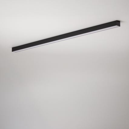 Brilagi - LED ytmonterad takarmatur FULLDAY LED/30/40/50W/230V 2700/4000/6000K 150 cm UGR19 svart