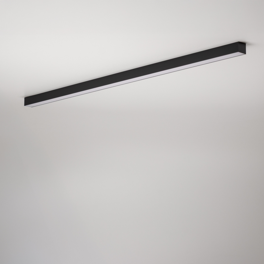Brilagi - LED ytmonterad takarmatur FULLDAY LED/30/40/50W/230V 2700/4000/6000K 150 cm UGR19 svart