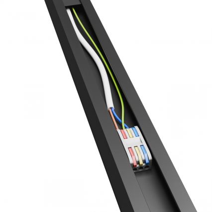 Brilagi - LED ytmonterad takarmatur FULLDAY LED/30/40/50W/230V 2700/4000/6000K 150 cm UGR19 svart
