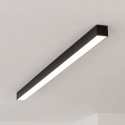 Brilagi - LED ytmonterad takarmatur FULLDAY LED/20/30/40W/230V 2700/4000/6000K 120 cm svart