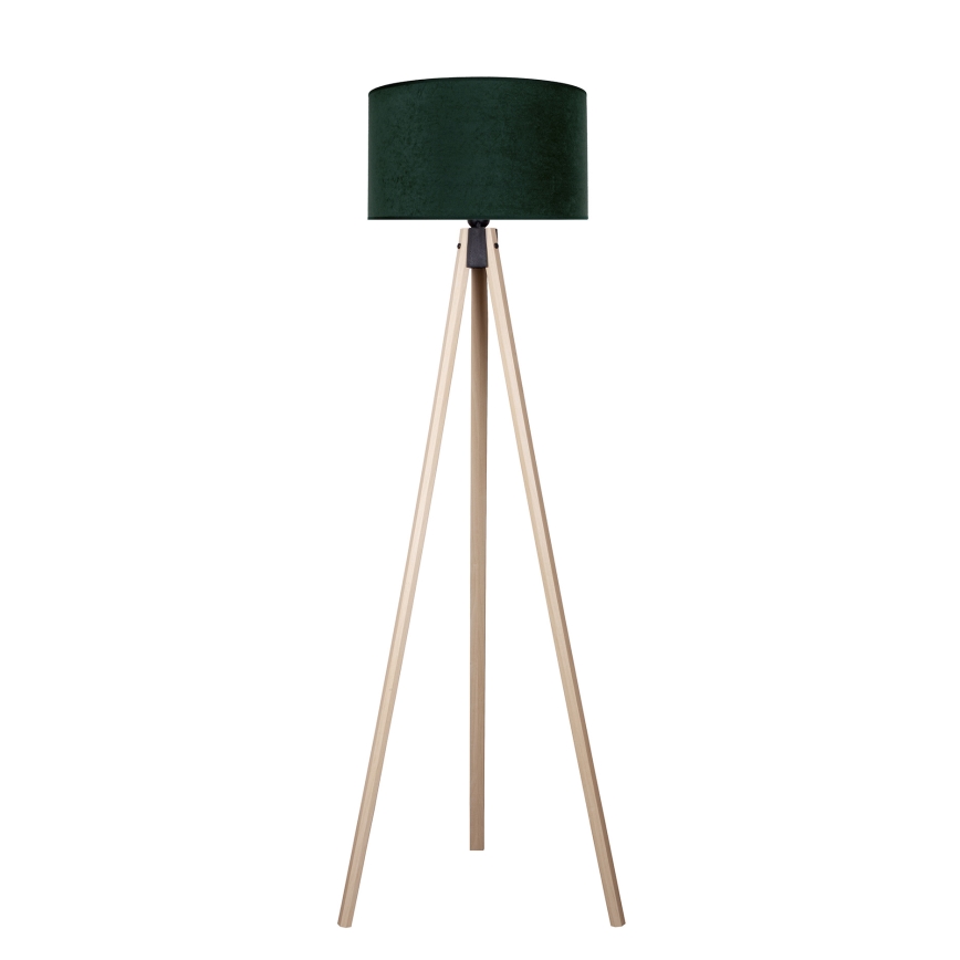 Brilagi - Golv lampa VELVET 1xE27/60W/230V beige/grön