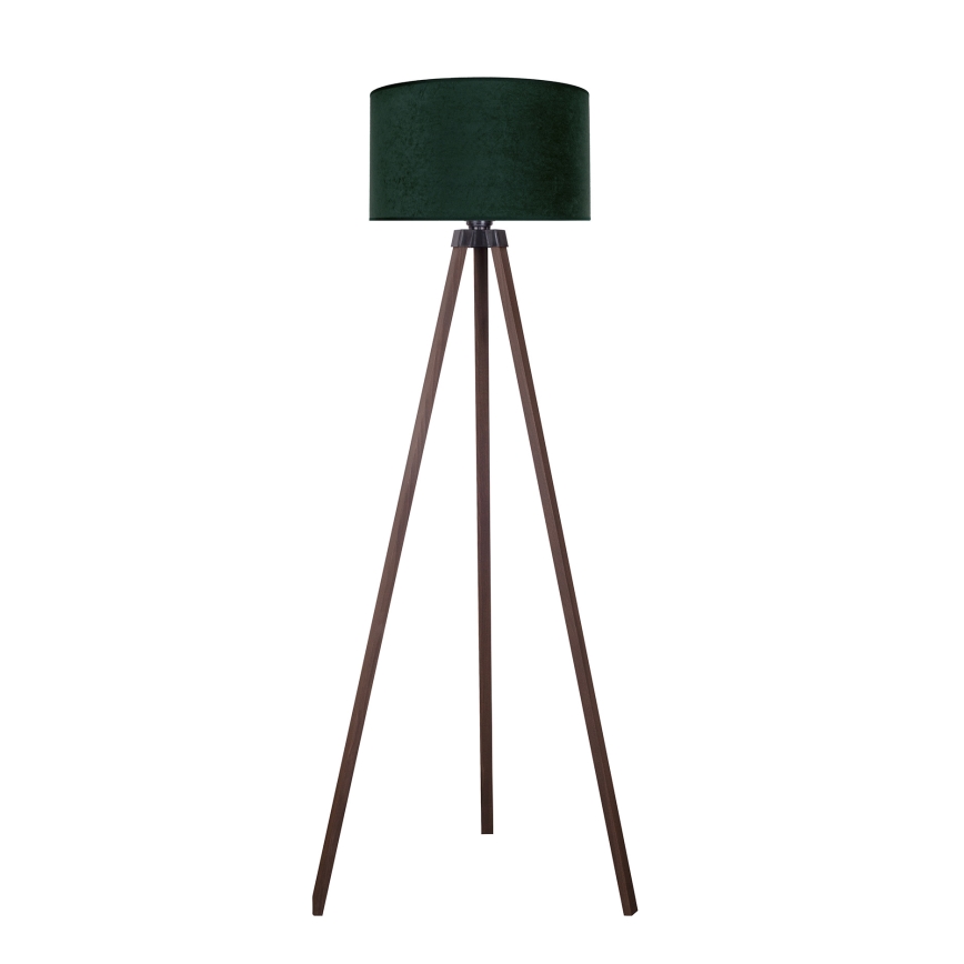 Brilagi - Golv lampa VELVET 1xE27/60W/230V brun/grön