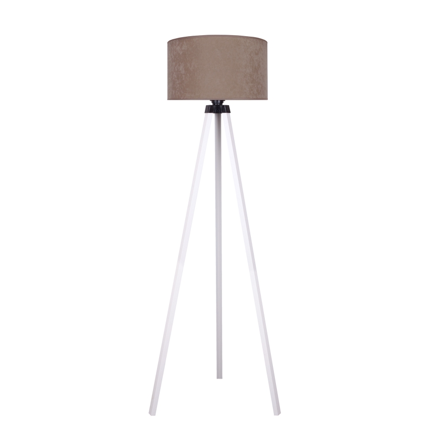 Brilagi - Golv lampa VELVET 1xE27/60W/230V vit/beige