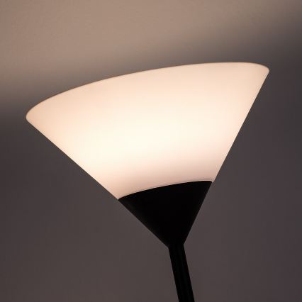 Brilagi - Golvlampa ARIANA 1xE27/100W/230V + 1xE14/25W svart