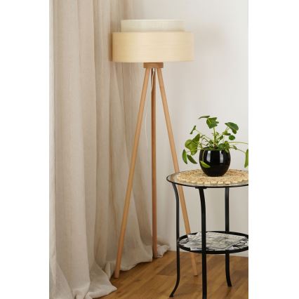 Brilagi - Golvlampa ARIZONA BOHO 1xE27/15W/230V beige