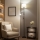 Brilagi - Golvlampa CERIA 1xE27/100W/230V + 1xE14/25W svart/beige