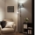 Brilagi - Golvlampa CERIA 1xE27/100W/230V + 1xE14/25W svart