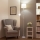 Brilagi - Golvlampa CERIA 1xE27/100W/230V + 1xE14/25W vit/beige