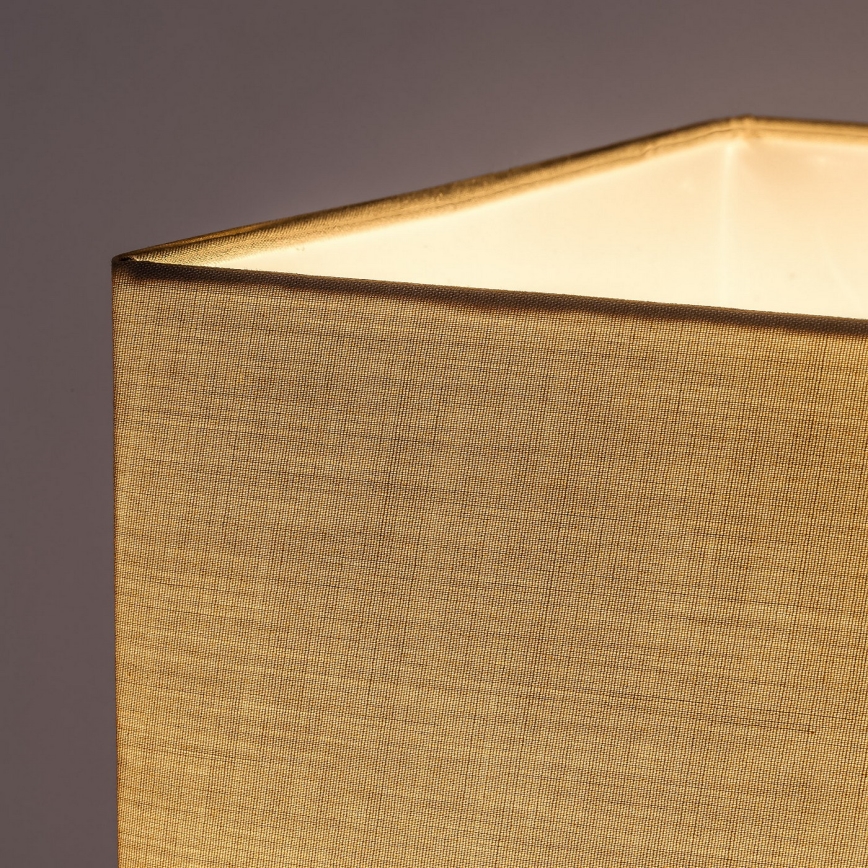 Brilagi - Golvlampa med hyllor GRADUS 1xE27/40W/230V 150 cm grå/beige