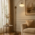 BRILAGI - Golvlampa MOLLERO 1xE27/15W/230V brons/patina
