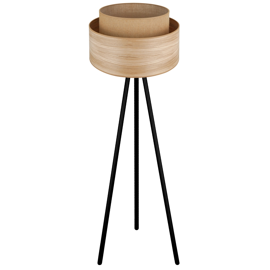 Brilagi - Golvlampa MONTANA BOHO 1xE27/15W/230V brun/svart