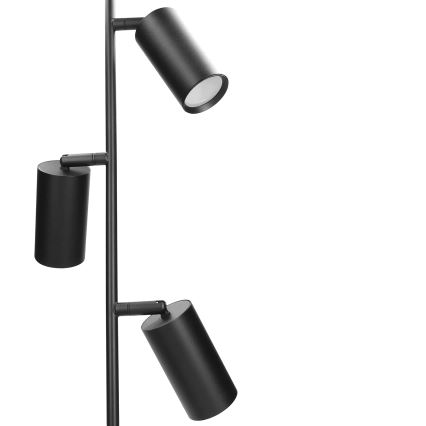 Brilagi - Golvlampa SELE 3xGU10/30W/230V svart