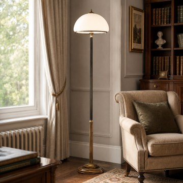 BRILAGI - Golvlampa TAURUS 2xE27/15W/230V brons