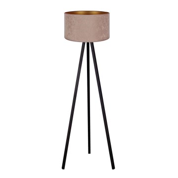 Brilagi - Golvlampa VELVET 1xE27/60W/230V wenge/beige