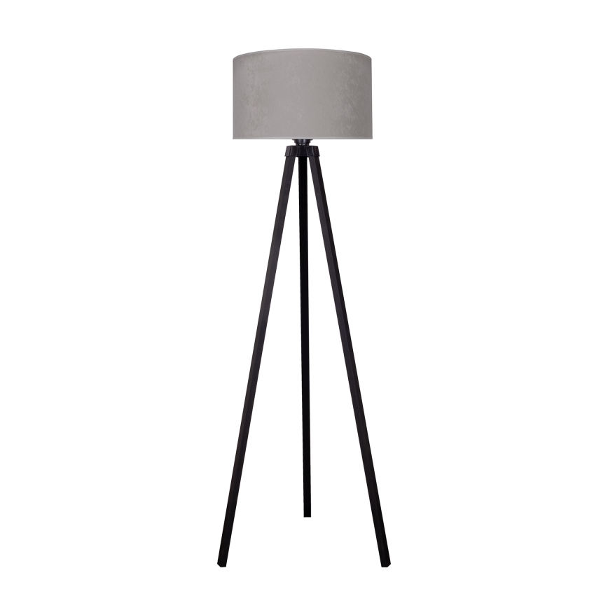 Brilagi - Golvlampa VELVET 1xE27/60W/230V wenge/grå