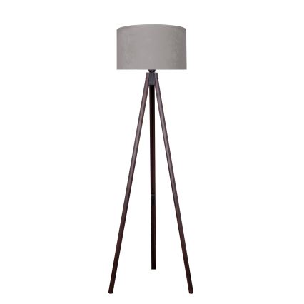 Brilagi - Golvlampa VELVET 1xE27/60W/230V wenge/grå