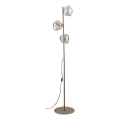 Brilagi - Golvlampa VULCANO 3xG9/8W/230V beige/rökbeige