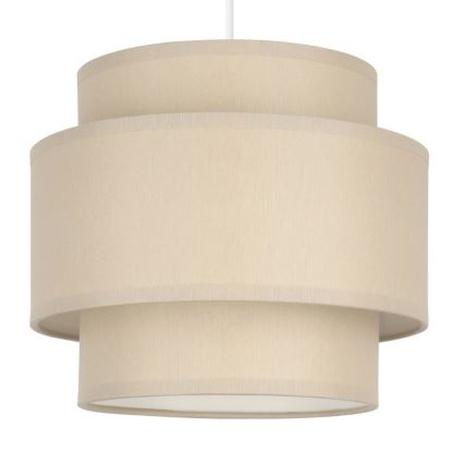 Brilagi - Hänglampa med kabel RESNA 3xE27/60W/230V Ø 45 cm beige