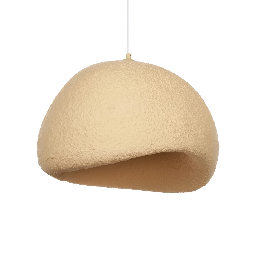 Brilagi - Hänglampa på kabel WABI SABI 1xE27/40W/230V Ø 50 cm beige