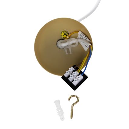 Brilagi - Hänglampa på kabel WABI SABI 1xE27/40W/230V Ø 50 cm beige