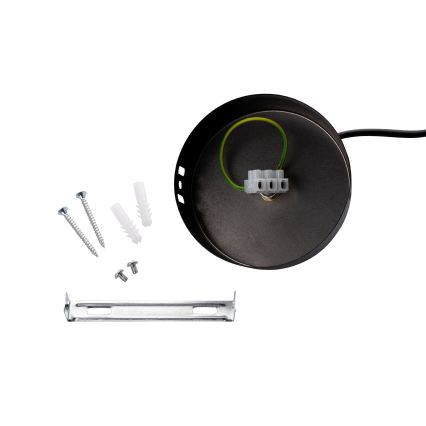 Brilagi - Hänglampa på sladd WABI SABI 1xE27/40W/230V Ø 35 cm svart