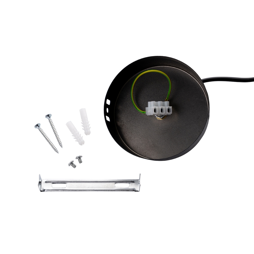 Brilagi - Hänglampa på sladd WABI SABI 1xE27/40W/230V Ø 35 cm svart