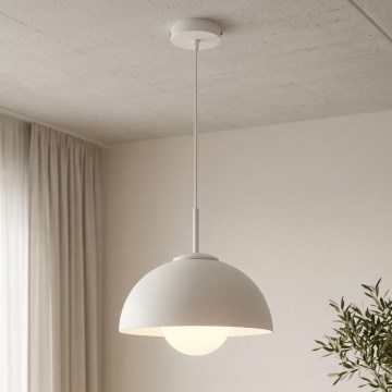 BRILAGI - Hänglampa på vajer COSMO 1xE27/60W/230V Ø 30 cm vit