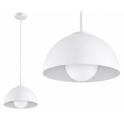 BRILAGI - Hänglampa på vajer COSMO 1xE27/60W/230V Ø 30 cm vit