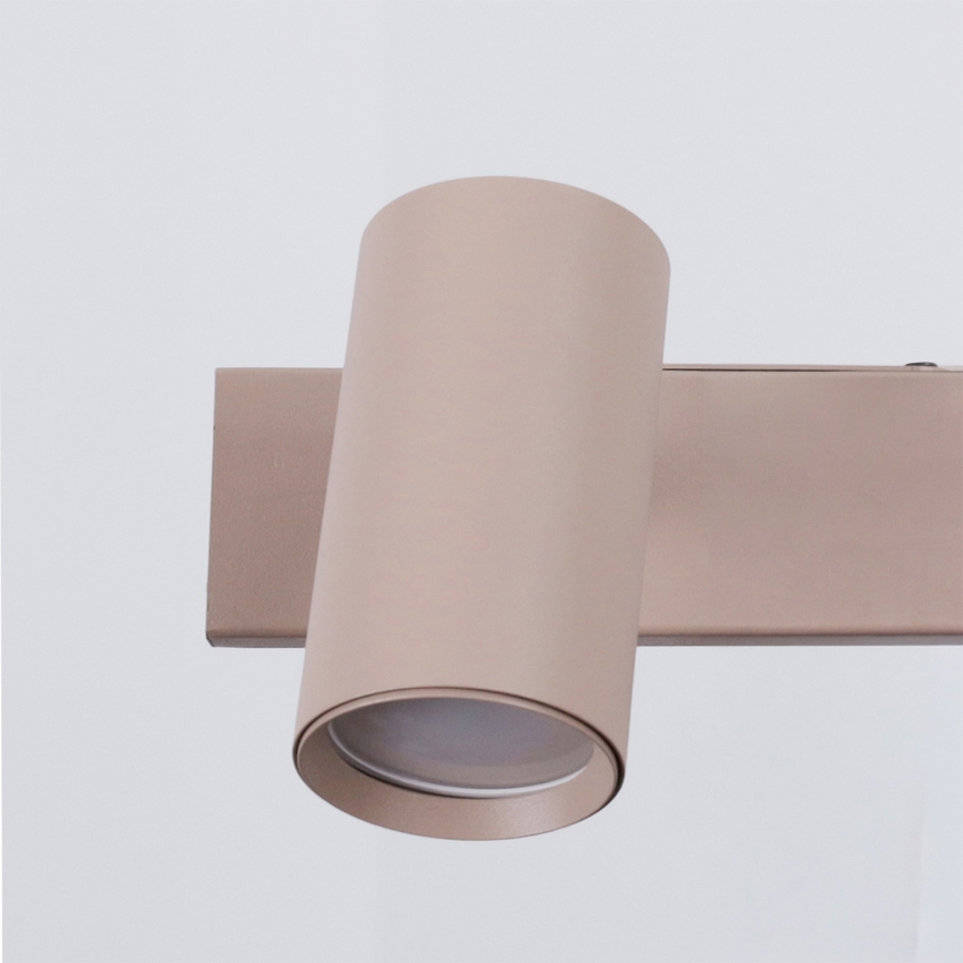 Brilagi - Hänglampa på vajer SELE 6xGU10/30W/230V beige