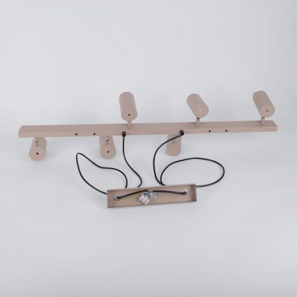 Brilagi - Hänglampa på vajer SELE 6xGU10/30W/230V beige