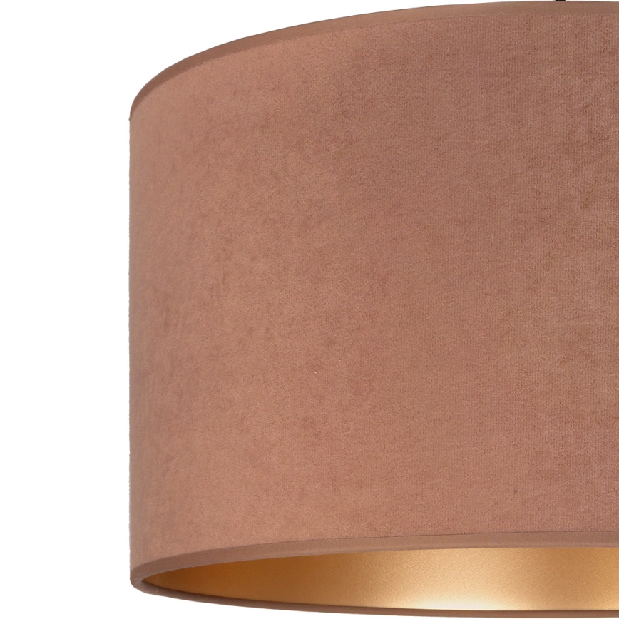 Brilagi - Hänglampa på vajer VELVET 1xE27/60W/230V Ø 40 cm beige/guld